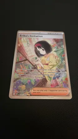 Pokemon TCG Erika's Invitation 203/165 Special Illustration Rare NM/M - Image 1