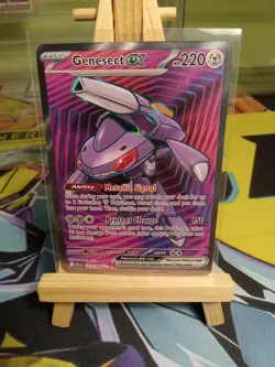 Pokemon TCG Genesect EX Black Bolt Holo Double Rare #161 - Image 1