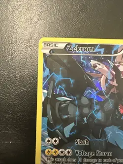 Zekrom (Full Art) #XY76 Black Star Promo Pokemon 2015 - Image 2