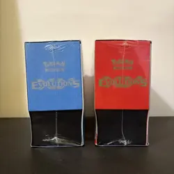 Pokemon XY Evolutions Elite Charizad & Blastoise ETB Box Set of 2 + Acrylic Case - Image 3