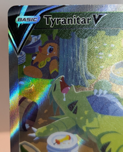 Tyranitar V (Alternate Full Art) 155/163 Pokemon Swsh05: Battle Styles Holo NM - Image 2