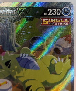 Tyranitar V (Alternate Full Art) 155/163 Pokemon Swsh05: Battle Styles Holo NM - Image 3
