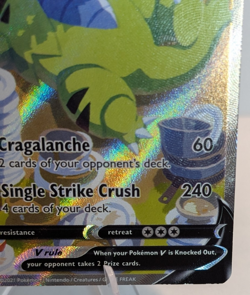 Tyranitar V (Alternate Full Art) 155/163 Pokemon Swsh05: Battle Styles Holo NM - Image 4