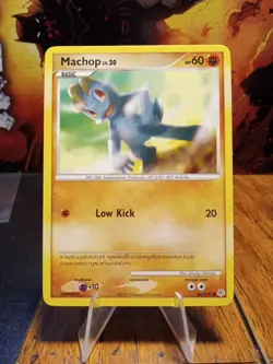 2007 Pokemon Diamond & Pearl Base Set Machop #86 Extremely LP - Image 1