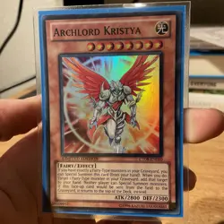 Yugioh Archlord Kristya CT08-EN010 Super Rare Limited Edition VLP-NM - Image 1