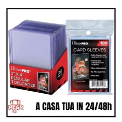 ultra pro bustine protetive e toploader proteggi carte pokemon yugioh one piece - Image 1