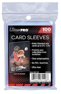 10x Ultra Pro Trading Card Sleeves 100ct - Pokemon, MTG, Yu-Gi-Oh! - Brand New - Image 1