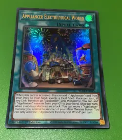 Appliancer Electrilyrical World - BLAR-EN045 - Ultra Rare - 1st Edition - Yugioh - Image 1
