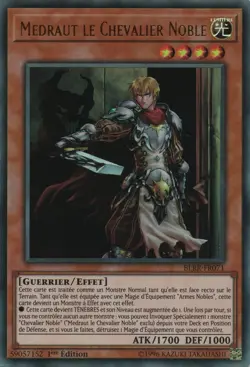 Yu-Gi-Oh! - Medraut Le Chevalier Noble - MINT/NMINT - FR - 1st - Image 1