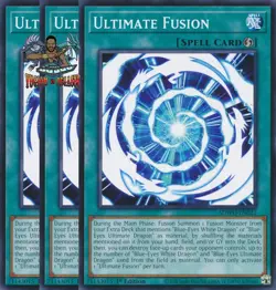 Yugioh! 3x Ultimate Fusion SDWD-EN021 Common NM - Image 1
