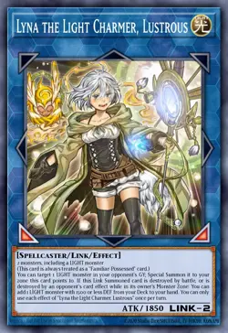 Yugioh RA04-EN081 - Lyna The Light Charmer Lustrous - Ultra Rare - Image 1
