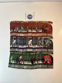 Bakugan Battle Brawlers Lot of 120 Ability Cards RARE LARGE LOT - Image 1