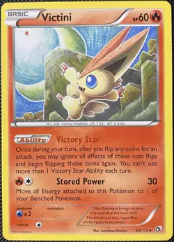 Victini 23/113 Legendary Treasures Holo (See Photos) Pokemon Card - Image 1