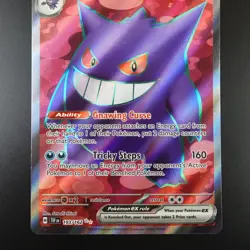 Gengar EX 193/162 Pokemon Temporal Forces Ultra Rare Holo Full Art Card - Image 3