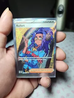 Pokemon Card Lot 10 Official TCG Cards S&Violet Full Art Trainers Near Mint - Image 3