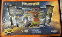 Sealed Box TCG Pokemon Mystery PresstiBundle 50+ Cards w/ Booster Bag & 4 Packs - Image 2