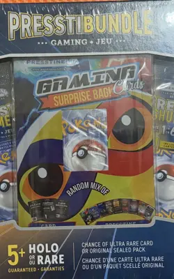 Sealed Box TCG Pokemon Mystery PresstiBundle 50+ Cards w/ Booster Bag & 4 Packs - Image 3
