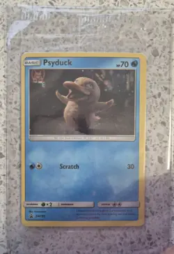 Pokemon Card - Psyduck - Sealed Promo - Detective Pikachu - Black Star - SM199 - Image 1