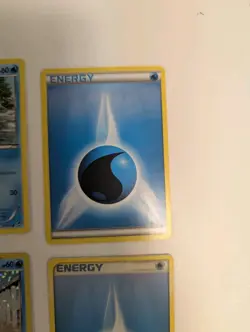 Lot of 11 Pokemon Cards - Water Type Bundle w/ Holo Piplup & Trainers - Image 3