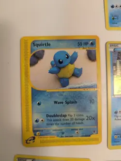 Lot of 11 Pokemon Cards - Water Type Bundle w/ Holo Piplup & Trainers - Image 4