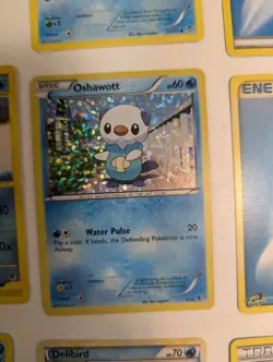 Lot of 11 Pokemon Cards - Water Type Bundle w/ Holo Piplup & Trainers - Image 5