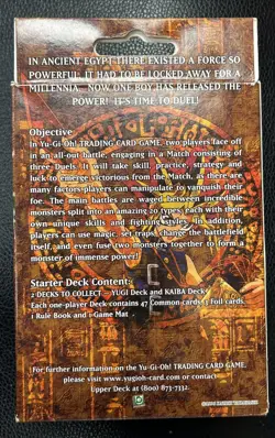 Sealed 1996 New YuGiOh Starter Deck Kaiba Dark Magician Card Showing Mint Cards! - Image 2