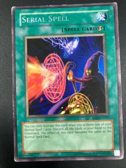 RDS-EN037 Serial Spell Rare Yugioh Card - Image 1