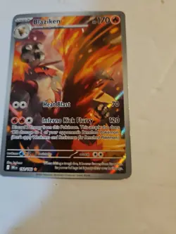 Blaziken 192/182 Destined Rivals Full Art Pokemon TCG Card Mint - Image 2