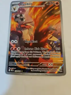 Blaziken 192/182 Destined Rivals Full Art Pokemon TCG Card Mint - Image 4