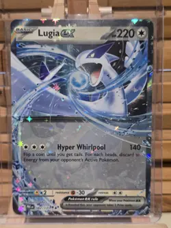Pokemon Lugia EX Prismatic Evolutions Holo Double Rare Card 82/131 NM - Image 1