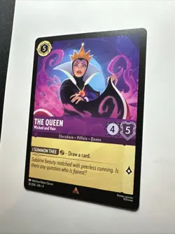 The Queen - Wicked and Vain 35/204 Fabled Regular Disney Lorcana Card NM - Image 5