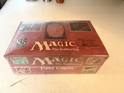 Magic the Gathering Fallen Empires Booster Pack Box - Factory Sealed - Image 1