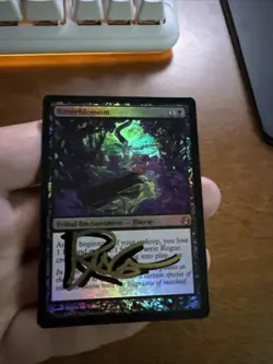 FOIL Bitterblossom Morningtide MTG Signed Rebecca Guay - Image 1