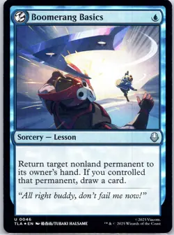 Boomerang Basics U Avatar: The Last Airbender 46 NM FOIL - Image 1