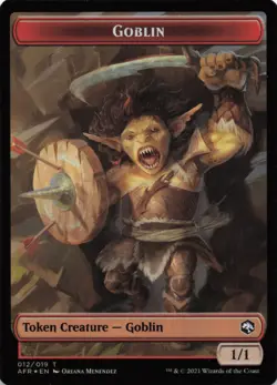 Dungeon of the Mad Mage // Goblin Double-Sided Token T Adventures in the Forgott - Image 1