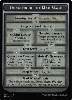 Dungeon of the Mad Mage // Goblin Double-Sided Token T Adventures in the Forgott - Image 2