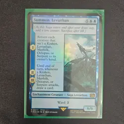 Summon: Leviathan - Foil - NM - Universes Beyond: Final Fantasy - MTG - 77 - Image 1