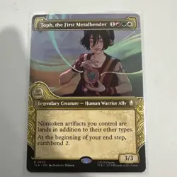 MTG: Avatar The Last Airbender: Toph The First Metalbender Extended Art Foil - Image 1