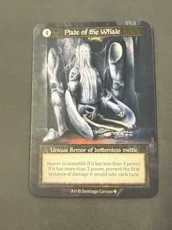 Sorcery Contested Realm Gothic - Plate of the Whale Unique Non Foil - Image 1
