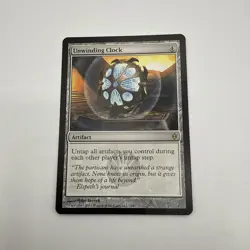 Unwinding Clock New Phyrexia NM Non-Foil - Image 1