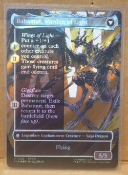 PRE-RELEASE Dion, Bahamut's Dominant Surge Foil Final Fantasy Magic 0521 - Image 2