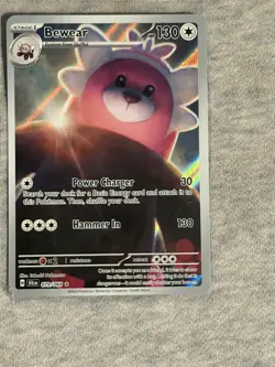 Pokemon TCG Shrouded Fable English Full Art Illustration Rare Bewear 79/64 - Image 1