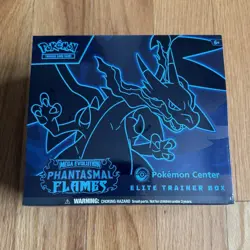 Pokemon Phantasmal Flames Pokemon Center ETB Elite Trainer Box (*SMALL RIP ) - Image 1