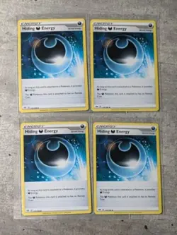 Pokemon TCG - x4 Hiding Energy 175/189 - Darkness Ablaze Playset NM/M - Image 1