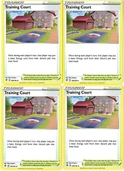 x4 Training Court 169/192 Rebel Clash Playset NM/M Same Day Shipping - Image 1