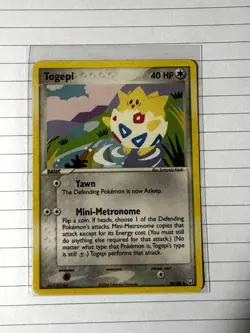 Pokemon Card - Togepi Team Rocket Returns 50/109 Uncommon NM - Image 1