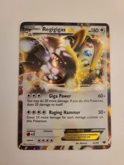 Pokemon TGC 2012 Regigigas EX 82/99 BW Next Destinies Near Mint - Image 2