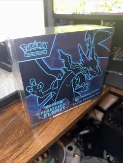 Sealed Pokemon TCG Phantasmal Flames Pokemon Center Elite Trainer Box PKC ETB - Image 1