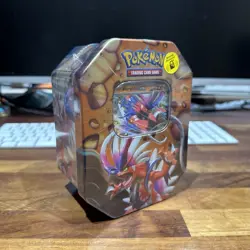 POKEMON SLASHING LEGENDS TIN - KORAIDON EX - BRAND NEW & SEALED - Image 4