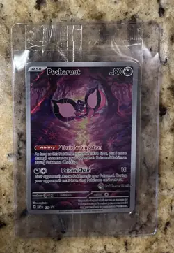 Pecharunt Stamped Pokemon Center Exclusive SVP 129 Shrouded Fable ETB SEALED - Image 1